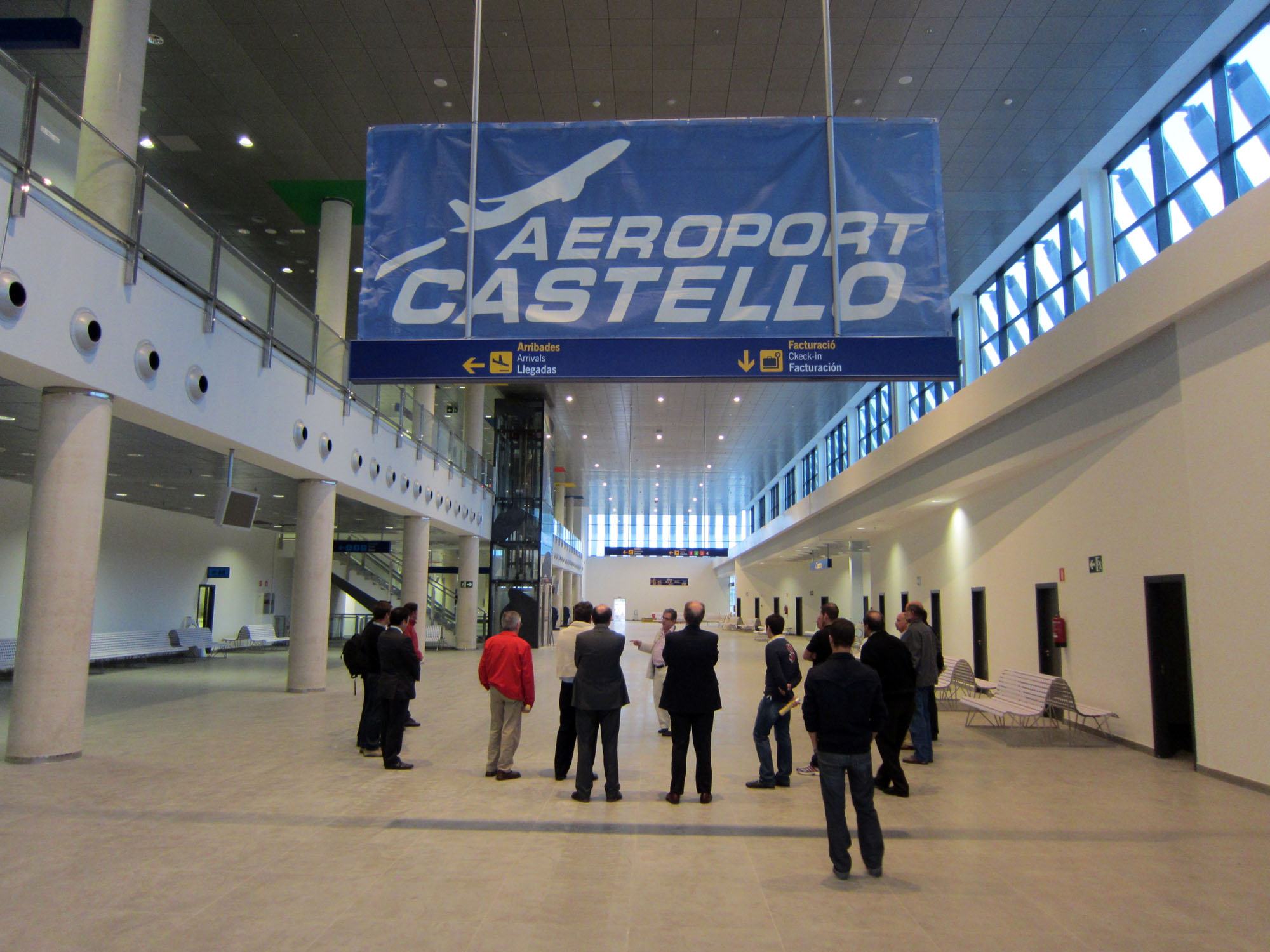 Visita al Aeropuerto de Castellón