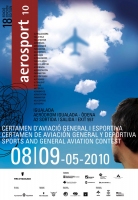 Cartel de Aerosport 2010 en Igualada